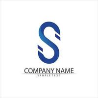 Business corporate S letter logo vector