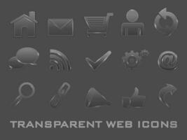 3D web 2.0 mail icons set can be used for websites, web applications. email applications or server Icons vector