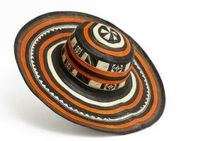 Traditional hat from Colombia called Sombrero vueltiao photo