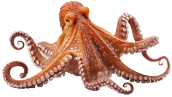 Octopus PNG met ai gegenereerd.