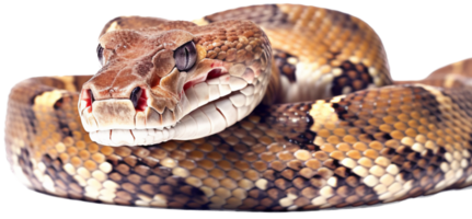 Snake png with AI generated.