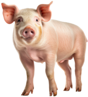 Pig png with AI generated.