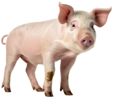 Pig png with AI generated.