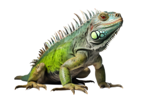 Iguana with . png