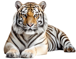 Tiger png with AI generated.