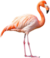 flamingo png med ai genererad.