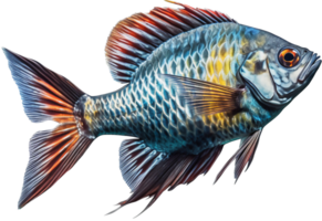 fisk png med ai genererad.