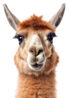 Llama png with AI generated