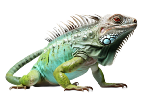 iguana png com ai gerado.