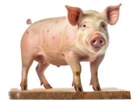 Pig png with AI generated.