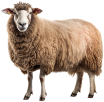 Sheep png with AI generated.