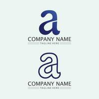 A Letter Logo Template vector