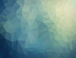 Abstract Nature Geometric Triangular Low Poly Background, Vector Illustration