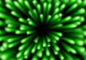 Green Glitter Light Raining Vector Illustration
