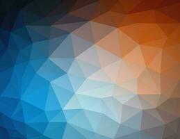 Abstract Nature Geometric Triangular Low Poly Background, Vector Illustration