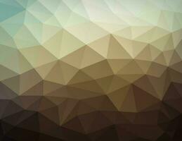 Abstract Nature Geometric Triangular Low Poly Background, Vector Illustration