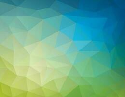Abstract Nature Geometric Triangular Low Poly Background, Vector Illustration