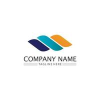 Logo type vector design business, company, identity, style icon logo creative