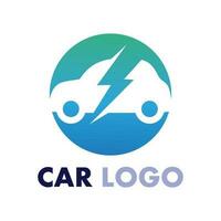 Auto car logo design with concept sports car vehicle icon silhouette.Vector illustration design template. vector