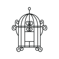 Vintage Cage Design png