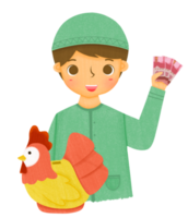 Kind speichern Geld png