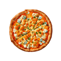 pizza, pizza png, pizza med transparent bakgrund ai genererad png