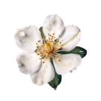 Blume png, Blume mit transparent Hintergrund ai generiert png