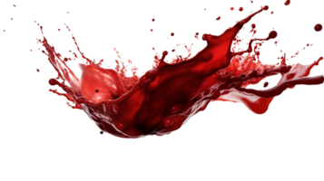 Blut png, Blut transparent Hintergrund ai generiert png