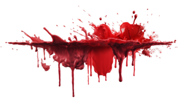 Blut png, Blut transparent Hintergrund ai generiert png