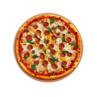 Pizza, Pizza png, Pizza con trasparente sfondo ai generato png