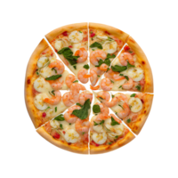 pizza, pizza png, pizza met transparant achtergrond ai gegenereerd png