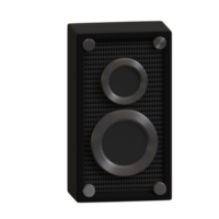 3d rendered speaker sound system perfect for music design project png