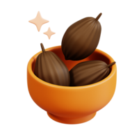 Chocolat journée 3d icône png