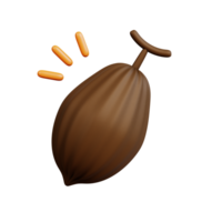 Chocolat journée 3d icône png