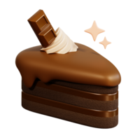 Chocolat journée 3d icône png