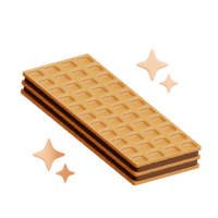 cioccolato giorno 3d icona png