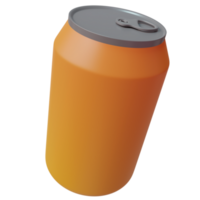 3d fresh soda can png