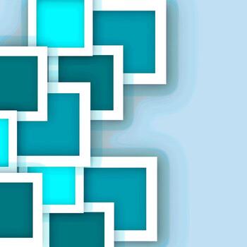 Abstract background with blue abstract pattern can be use as flyer, banner or poster. Save water concept. vector