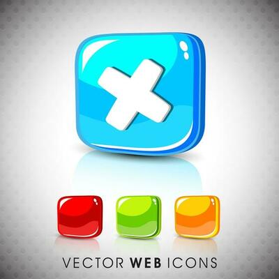 Glossy Web Icons.