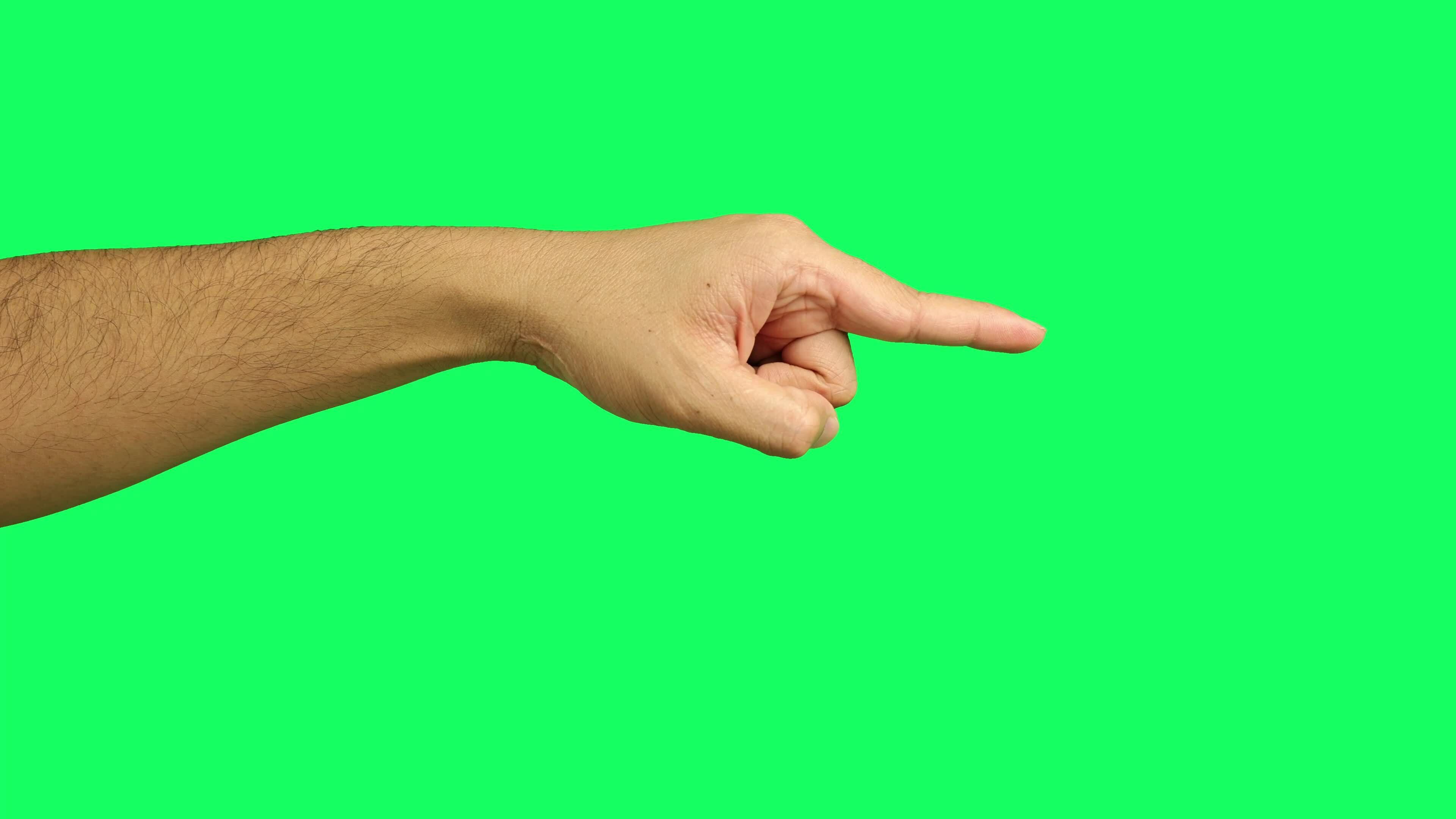 Hand, green screen, green screen of hand 24725934 Stock Video at Vecteezy