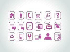 Web mail icons set for websites, web applications. email applications or server Icons. vector