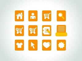 web mail icons set for websites, web applications. email applications or server Icons. vector