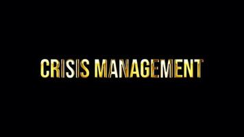 ciclo crise gestão dourado brilho luz movimento texto video