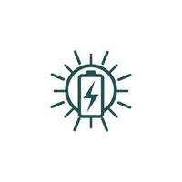 Battery icon and charging, charge indicator Vector logo design level Battery Energy Power running low up status batteries set logo Charge level illustration