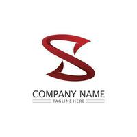 Business corporate S letter logo vector