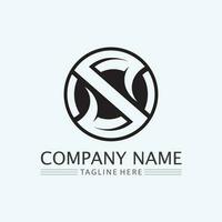 Business corporate letter S logo design vector. vector