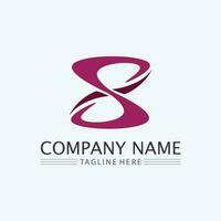 Business corporate S letter logo vector