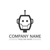 Robot icon vector