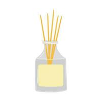 Home incense, aroma diffuser. Aromatherapy. Eps 10 vector