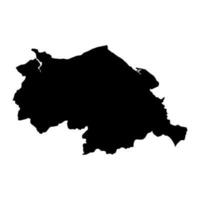 Clwyd county, Wales. Vector illustration.